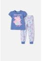 Pijama De Peppa Pig Multicolor De Camiseta Manga Corta Para Niña 2T A 5T 2T de Hasbro