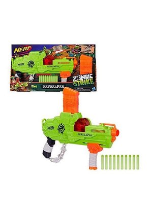 Pistola Nerf Zombie Revreaper- Hasbro