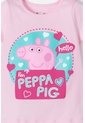 Camiseta De Peppa Pig Manga Corta Rosada Para Niña 2T A 5T 4T de Hasbro