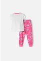 Pijama Peppa Pig Con Pantalón Largo Marfil Y Rosado Para Niña 2T A 5T 4T de Hasbro