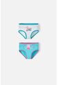 Pack X2 Panties De Peppa Pig Blanco Y Turquesa Para Niña 2T A 5T 5T de Hasbro