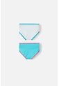 Pack X2 Panties De Peppa Pig Blanco Y Turquesa Para Niña 2T A 5T 5T de Hasbro