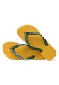 Sandalias Amarillo Havaianas Logo Brasil de Havaianas