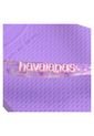 Sandalias Morado Havaianas Slim Logo Metallic de Havaianas