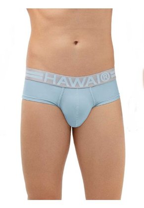 Bóxer Hip Brief Hawai Azul Claro