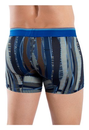 Bóxer Corto Hawai Azul Rey