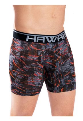 Bóxer Medio Hawai Naranja
