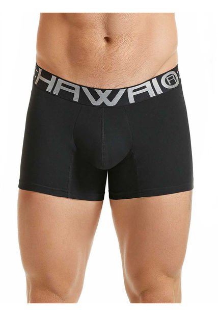 Bóxer Corto Hawai Negro