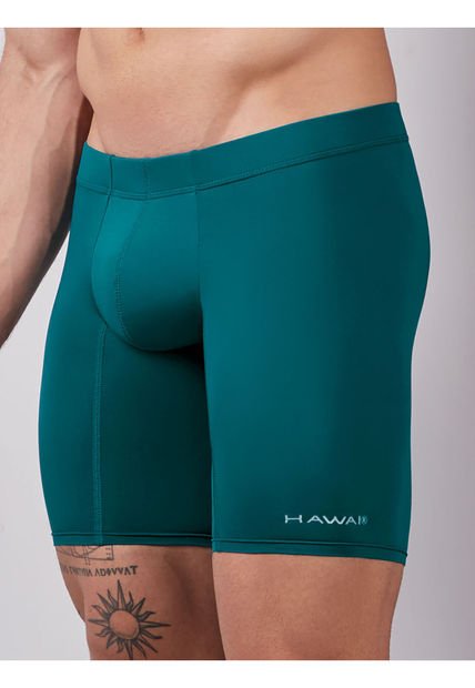 Bóxer Largo Hawai Verde