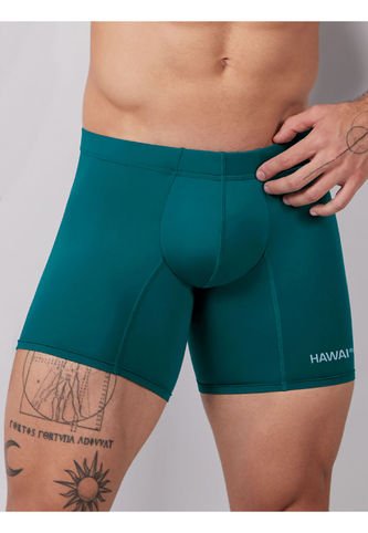 Bóxer Medio Hawai Verde Hawai