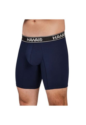 Bóxer Largo Hawai Azul Oscuro Hawai