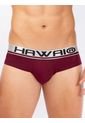 Bóxer Hip Brief Hawai Vinotinto de Hawai