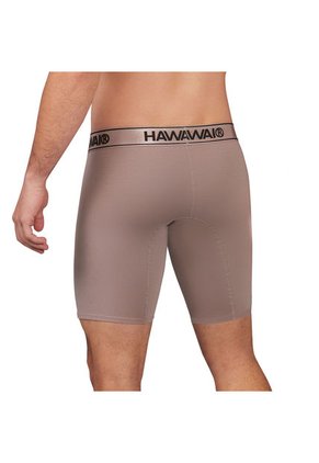 Bóxer Largo Hawai Marrón Claro