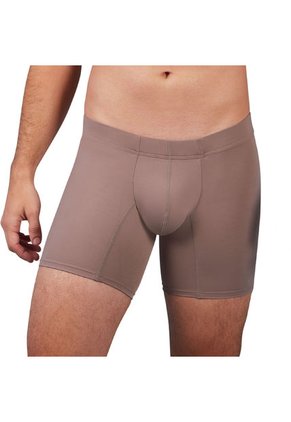 Bóxer Medio Hawai Marrón Claro