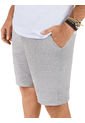 Pantaloneta Masculina Hawai Gris de Hawai-Haby