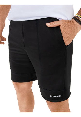 Pantaloneta Masculina Hawai Negro Hawai-Haby