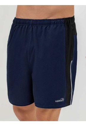 Pantaloneta Deportiva Hawai Azul Oscuro