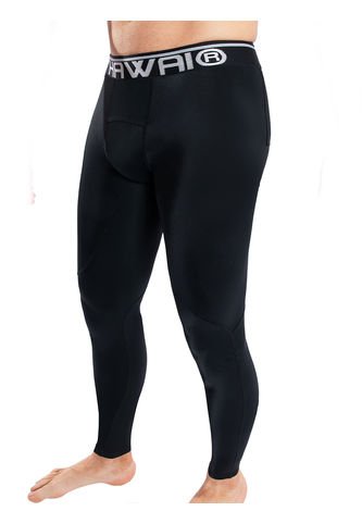 Lycra Larga Deportiva Hombre Hawai Negro Hawai-Haby