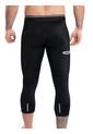 Lycra Capri Deportiva Hombre Hawai Negro de Hawai-Haby