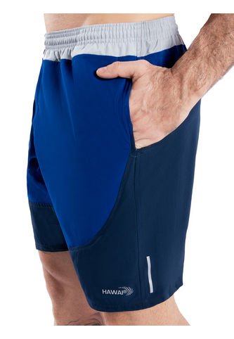 Pantaloneta Deportiva Hawai Azul Hawai-Haby