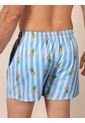 Pantaloneta De Baño Corta Hawai Azul de Hawai-Haby