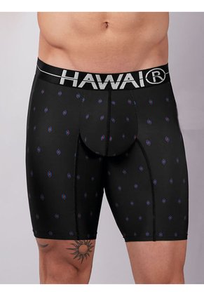 Bóxer Largo Hawai Negro
