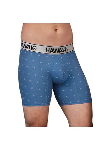 Bóxer Medio Hawai Azul Hawai-Haby