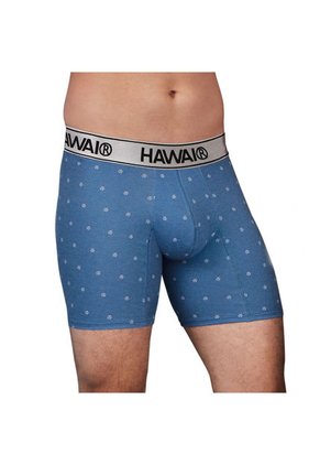 Bóxer Medio Hawai Azul