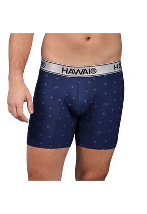 Bóxer Medio Hawai Azul