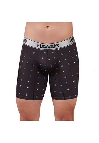 Bóxer Largo Hawai Negro Hawai-Haby
