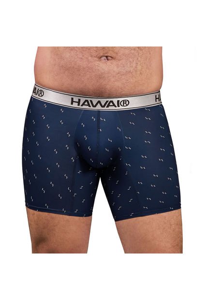 Bóxer Medio Hawai Azul