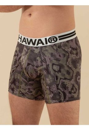 Bóxer Medio Hawai Negro