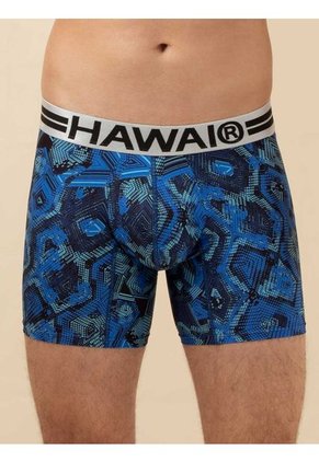 Bóxer Medio Hawai Azul
