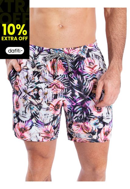 Pantaloneta Verano Hawai Rosada