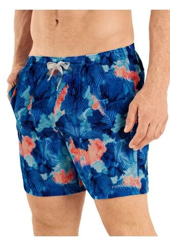 Pantaloneta De Baño Corta Hawai Azul Hawai-Haby