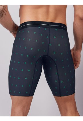 Bóxer Largo Hawai Azul Oscuro