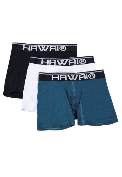 Bóxer Medio Algodón Hawai Paq. X3