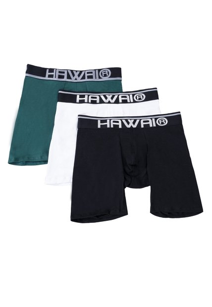 Bóxer Largo Algodón Hawai Paq. X3