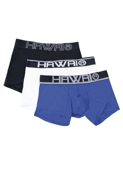 Bóxer Corto Algodón Hawai Paq. X3
