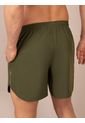 Pantaloneta Deportiva Corta Hawai Verde Militar de Hawai-Haby