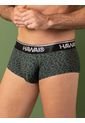 Bóxer Brief Estampado Para Hombre Verde Militar de Hawai-Haby