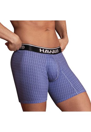 Bóxer Medio Hawai Azul