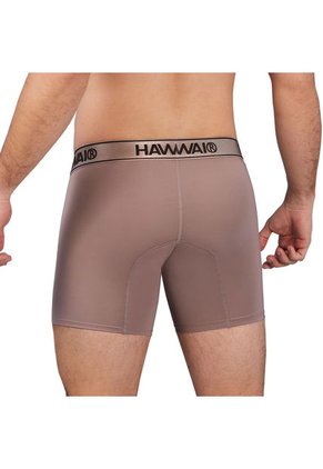 Bóxer Medio Hawai Marrón Claro