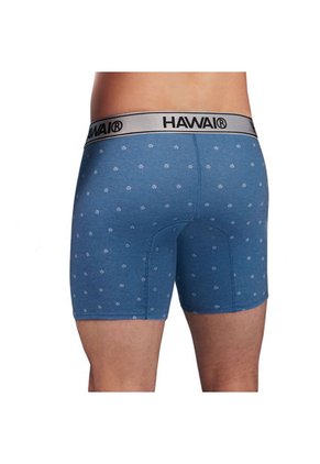 Bóxer Medio Hawai Azul