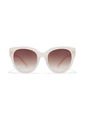Gafas De Sol Hawkers Para Mujer Color Blanco/Marron - LOIRA de Hawkers