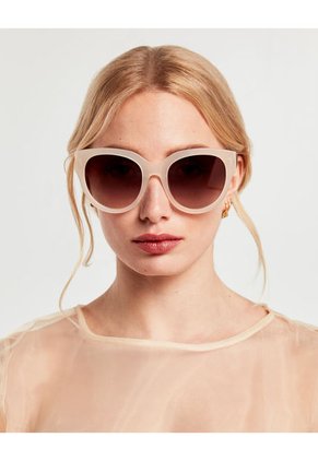 Gafas De Sol Hawkers Para Mujer Color Blanco/Marron - LOIRA