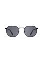 Gafas De Sol Hawkers Hombre Y Mujer SIXGON. Negro/Negro de Hawkers