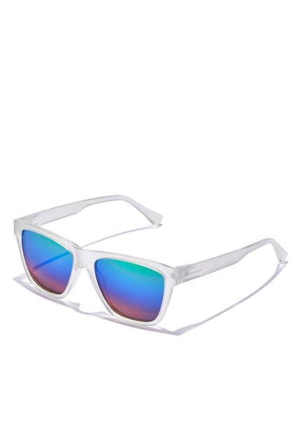 Gafas De Sol HAWKERS Polarizadas Unisex. Transparente/Azul. ONE LS RODEO