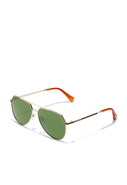 Gafas De Sol Polarizadas HAWKERS Unisex Dorado/Verde Botella - SHADOW