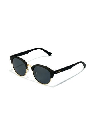 Gafas De Sol Polarizadas Hawkers Hombre Y Mujer CLASSIC ROUNDED. Dorado/Negro Hawkers